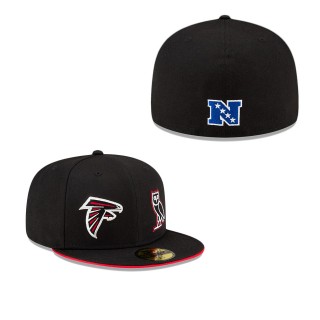 Atlanta Falcons Black OVO x NFL 59FIFTY Fitted Hat