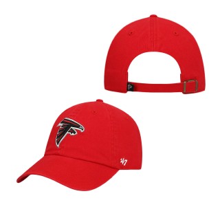 Men's Atlanta Falcons Red Secondary Clean Up Adjustable Hat