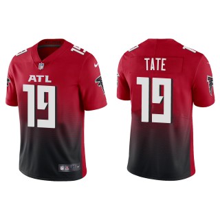 Men's Atlanta Falcons Auden Tate Red Alternate Vapor Limited Jersey