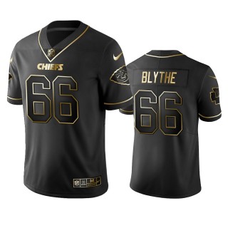 Austin Blythe Chiefs Black Golden Edition Vapor Limited Jersey