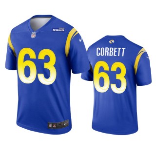 Los Angeles Rams Austin Corbett Royal Legend Jersey - Men's