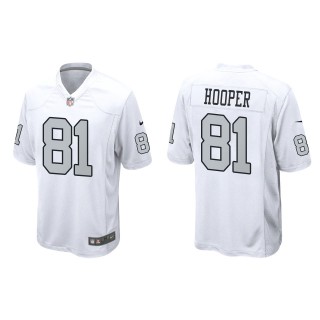 Austin Hooper Las Vegas Raiders White Alternate Game Jersey