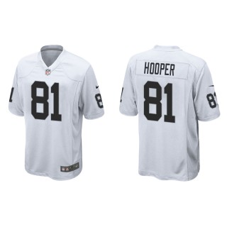 Austin Hooper Las Vegas Raiders White Game Jersey