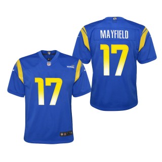 Baker Mayfield Youth Los Angeles Rams Nike Royal Game Jersey