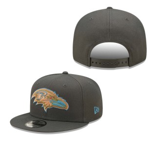 Men's Baltimore Ravens Graphite Color Pack Multi 9FIFTY Snapback Hat