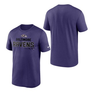 Baltimore Ravens Purple Legend Community T-Shirt