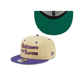 Baltimore Ravens Retro 9FIFTY Snapback Hat