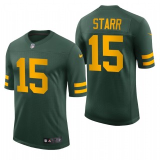 Packers Bart Starr Throwback Jersey Green Vapor Limited Retired Player