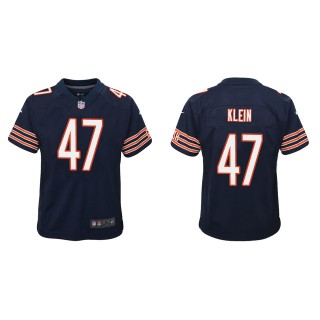 Youth Chicago Bears A.J. Klein Navy Game Jersey