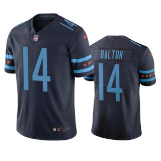 Chicago Bears Andy Dalton Navy City Edition Vapor Limited Jersey