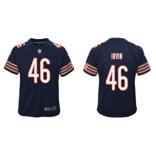 Youth Chicago Bears Bruce Irvin Navy Game Jersey