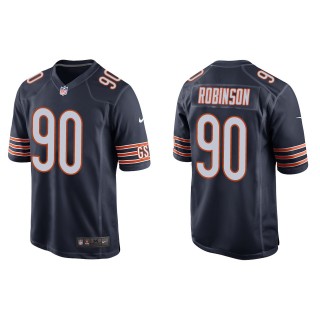 Dominique Robinson Bears Navy Game Jersey
