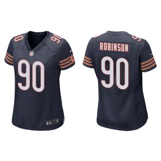 Women Dominique Robinson Bears Navy Game Jersey