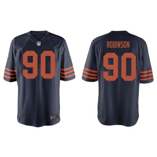 Dominique Robinson Bears Navy Throwback Game Jersey