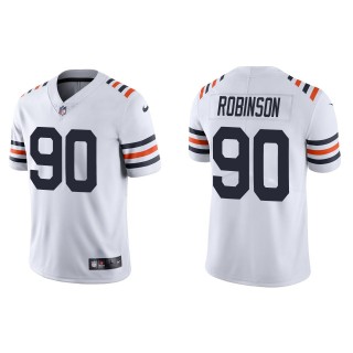 Dominique Robinson Bears White Classic Limited Jersey