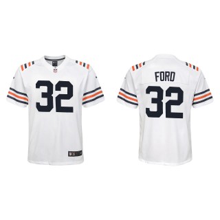 Youth Isaiah Ford Bears White Classic Game Jersey