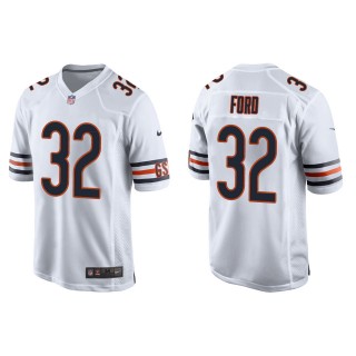 Isaiah Ford Bears White Game Jersey