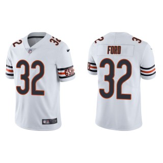 Isaiah Ford Bears White Vapor Limited Jersey