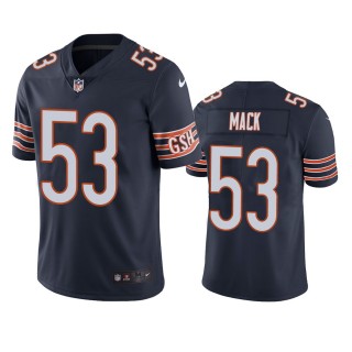 Chicago Bears Ledarius Mack Navy Vapor Limited Jersey
