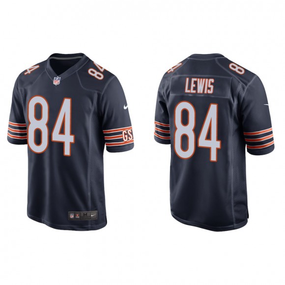 Marcedes Lewis Bears Navy Game Jersey