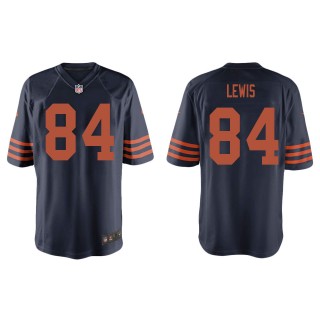 Marcedes Lewis Bears Navy Throwback Game Jersey