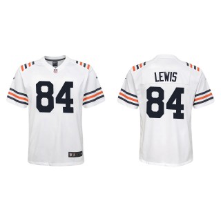 Youth Marcedes Lewis Bears White Classic Game Jersey