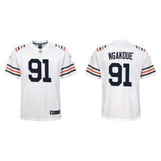 Youth Yannick Ngakoue Bears White Classic Game Jersey