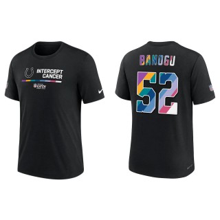 Ben Banogu Indianapolis Colts Black 2022 NFL Crucial Catch Performance T-Shirt