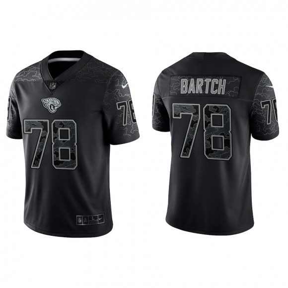 Ben Bartch Jacksonville Jaguars Black Reflective Limited Jersey