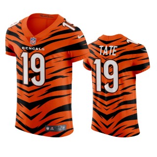 Cincinnati Bengals Auden Tate 2021-22 Orange City Edition Elite Jersey