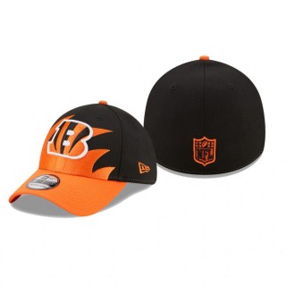 Cincinnati Bengals Black Orange Surge 39THIRTY Flex Hat