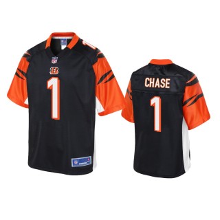 Cincinnati Bengals Ja'Marr Chase Black Pro Line Jersey - Men's