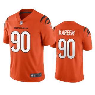 Cincinnati Bengals Khalid Kareem Orange 2021 Vapor Limited Jersey - Men's