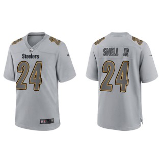 Benny Snell Jr. Pittsburgh Steelers Gray Atmosphere Fashion Game Jersey