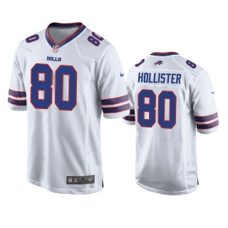 Buffalo Bills Jacob Hollister White Game Jersey