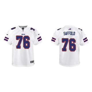 Youth Bills Rodger Saffold White Game Jersey