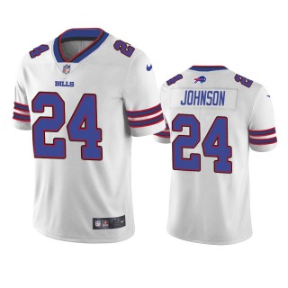Taron Johnson Buffalo Bills White Vapor Limited Jersey