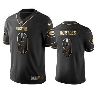 Blake Bortles Packers Black Golden Edition Vapor Limited Jersey