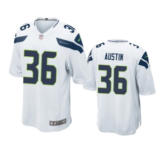 Seahawks Bless Austin White Game Jersey