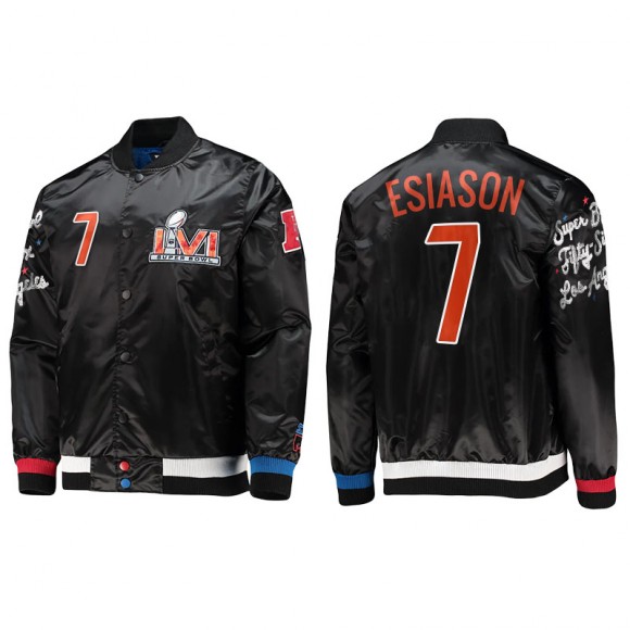 Boomer Esiason Bengals Black Super Bowl LVI Jacket