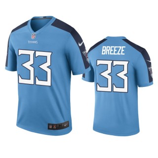 Tennessee Titans Brady Breeze Light Blue Color Rush Legend Jersey