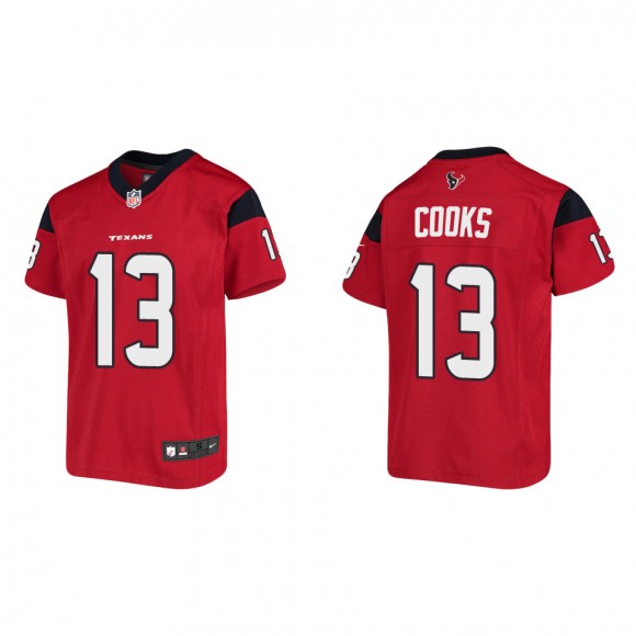 Brandin Cooks Youth Houston Texans Red Game Jersey