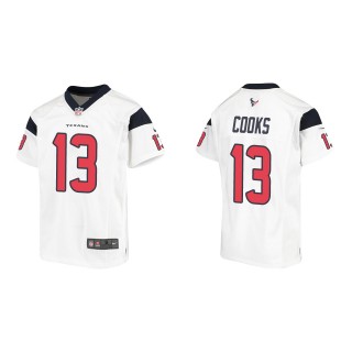 Brandin Cooks Youth Houston Texans White Game Jersey