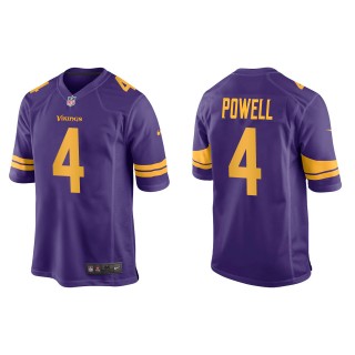 Vikings Brandon Powell Purple Alternate Game Jersey