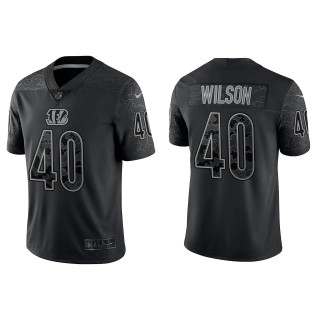 Brandon Wilson Cincinnati Bengals Black Reflective Limited Jersey