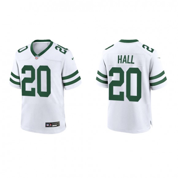 Breece Hall Youth Jets White Legacy Game Jersey
