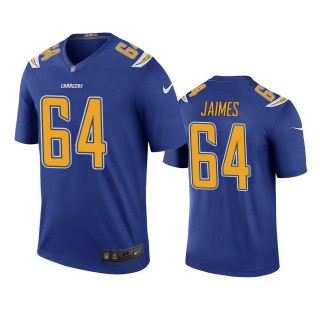 Los Angeles Chargers Brenden Jaimes Royal Color Rush Legend Jersey