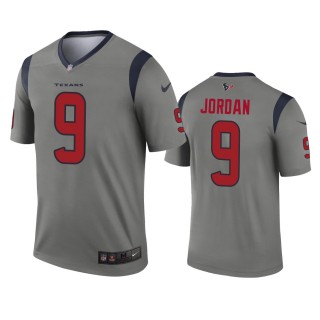Houston Texans Brevin Jordan Gray Inverted Legend Jersey