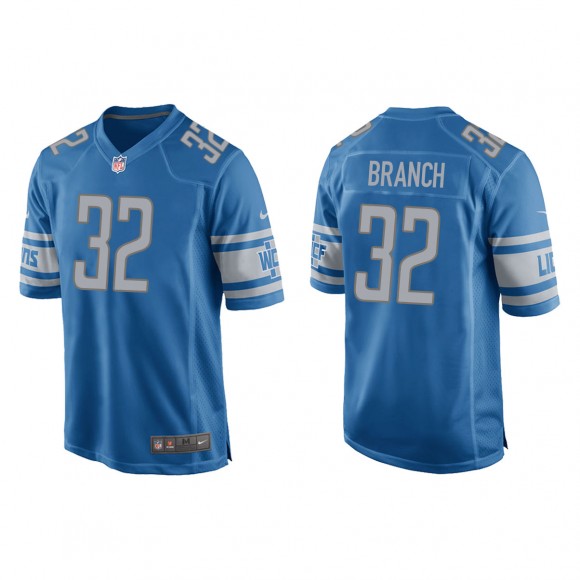 Brian Branch Blue 2023 NFL Draft Game Jersey