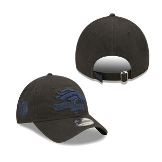 Men's Denver Broncos Black 2022 Sideline Adjustable 9TWENTY Hat